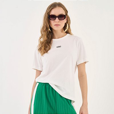Camiseta Colcci Boy Ou26 Off White Feminino