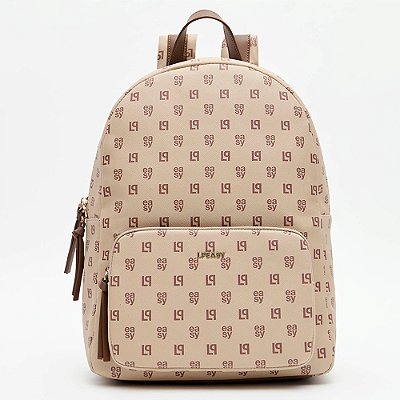 Mochila Easy Lança Perfume Monograma Ou26 Marrom Feminino