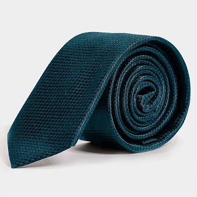 Gravata Aramis Seda Checkers In26 Verde Masculino