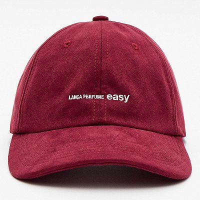 Boné Easy Lança Perfume Logo Ou26 Bordô Feminino