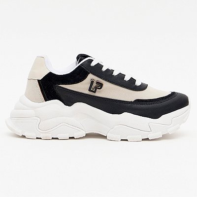 Tênis Easy Lança Perfume Chunky Metal Ou26 Preto Feminino