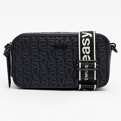 Bolsa Crossbody Easy Lança Perfume Ou26 Preto Feminino