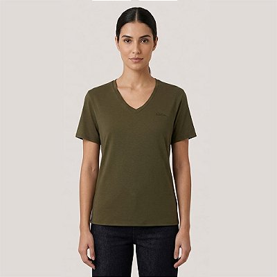 Blusa Dudalina Iris Dec V Ou26 Verde Feminino
