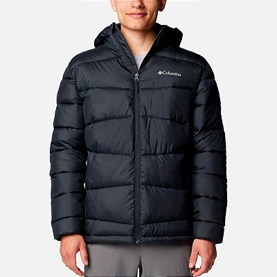 Jaqueta Columbia Fivemile Butte II Hooded Preto Masculino