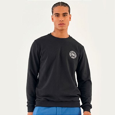 Moletom Colcci Iconic Ou26 Preto Masculino