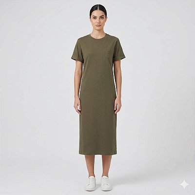 Vestido Dudalina Estela Cancelado Ou26 Verde Feminino