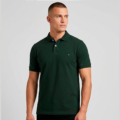 Camisa Polo Aramis Detalhe Interno In26 Verde Masculino
