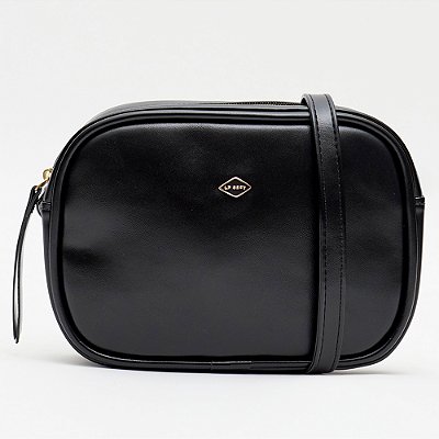 Bolsa Crossbody Easy Lança Perfume Metal Ou26 Preto Feminino