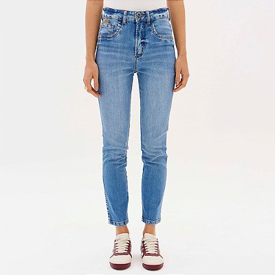 Calça Jeans Easy Lança Perfume Skinny Hg Ou26 Azul Feminino
