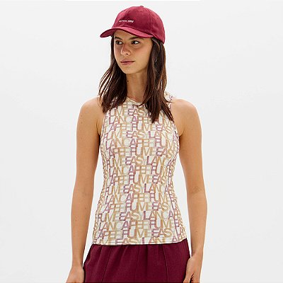 Regata Easy Lança Perfume Canelada Ou26 Off White Feminino