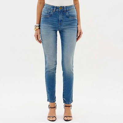 Calça Jeans Lança Perfume Skinny Ankle H Ou26 Azul Feminino