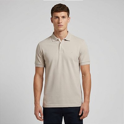 Camisa Polo Aramis Detalhe Interno In26 Off White Masculino