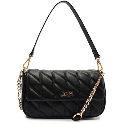 Bolsa Crossbody Anacapri Matelassê In26 Preto Feminino