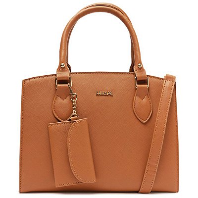 Bolsa Tote Anacapri Essencial Pouch In26 Marrom Feminino
