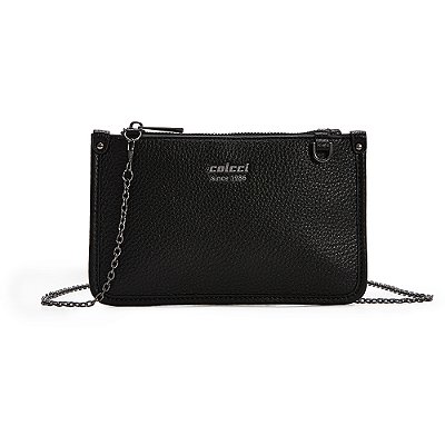 Bolsa Flat Colcci Mini Floater Ou26 Preto Feminino