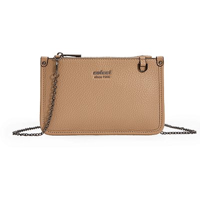 Bolsa Flat Colcci Mini Floater Ou26 Bege Feminino
