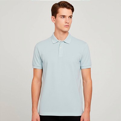 Camisa Polo Aramis Piquet Basic In26 Azul Masculino
