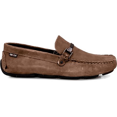 Sapato Couro Ferracini Mali 2778 612D Marrom Ambar Masculino