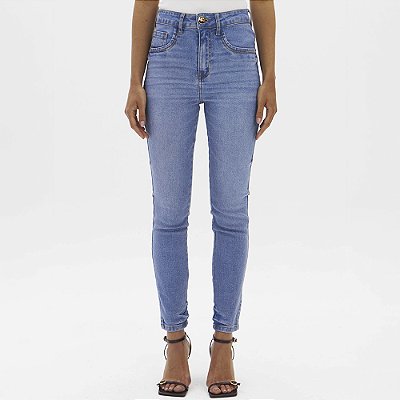 Calça Jeans Lança Perfume Skinny Ankle Hi In26 Azul Feminino