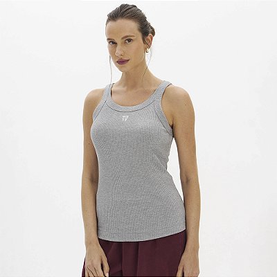 Regata Easy Lança Perfume Canelada Termo In26 Cinza Feminino