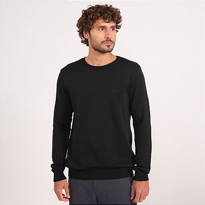 Suéter Tricot Colcci Basic In26 Preto Masculino
