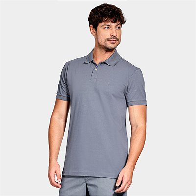Camisa Polo Aramis Basic Piquet In26 Cinza Masculino
