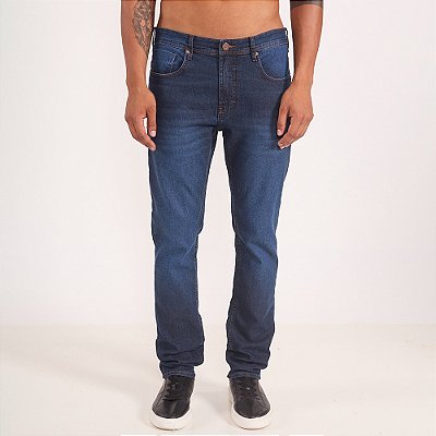 Calça Jeans Colcci Felipe Detail In26 Azul Masculino