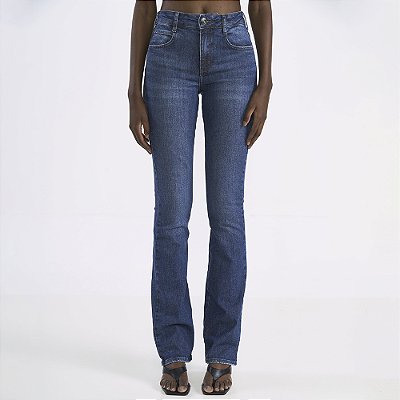 Calça Jeans Colcci Bia Reta In26 Azul Feminino
