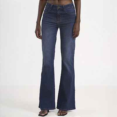 Calça Jeans Colcci Bia Flare In26 Azul Feminino