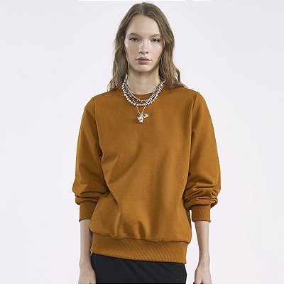 Moletom Colcci Metal In26 Amarelo Feminino