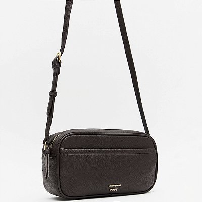 Bolsa Crossbody Easy Lança Perfume Ping In26 Marrom Feminino