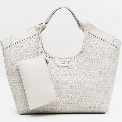 Bolsa Shopping Easy Lança Perfume Bag In26 Bege Feminino