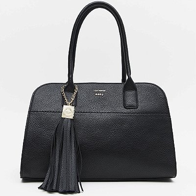 Bolsa Shoulder Easy Lança Perfume Pingen In26 Preto Feminino