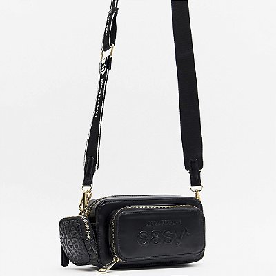 Bolsa Crossbody Easy Lança Perfume Charm In26 Preto Feminino