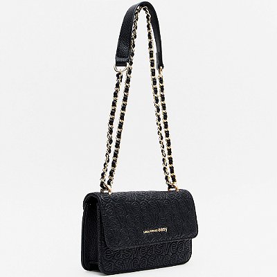 Bolsa Shoulder Easy Lança Perfume Chain In26 Preto Feminino