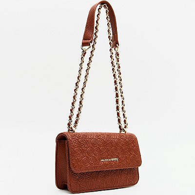 Bolsa Shoulder Easy Lança Perfume Chain In26 Marrom Feminino