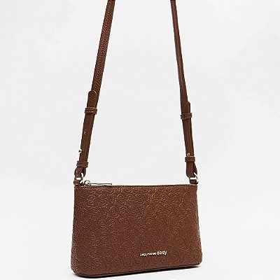 Bolsa Crossbody Easy Lança Perfume Mate In26 Marrom Feminino
