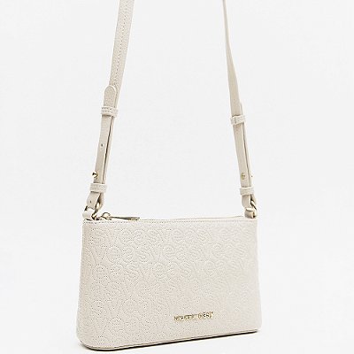 Bolsa Crossbody Easy Lança Perfume Mate In26 Bege Feminino