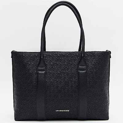 Bolsa Shopping Easy Lança Perfume Mate In26 Preto Feminino