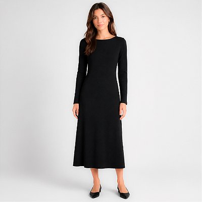 Vestido Dudalina Luna In26 Preto Feminino