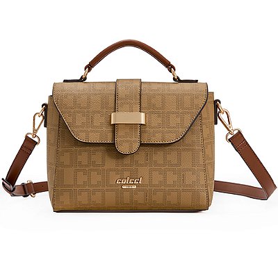 Bolsa Bucket Colcci Strap In26 Marrom Feminino