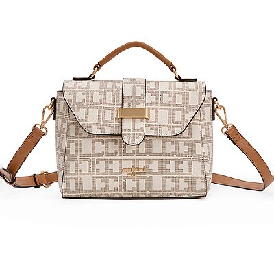 Bolsa Bucket Colcci Strap In26 Off White Feminino