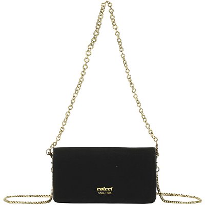 Carteira Colcci Boho Alça Ou26 Preto Feminino