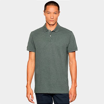 Camisa Polo Aramis Piquet Mescla In26 Verde Masculino