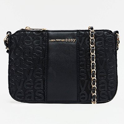 Bolsa Crossbody Easy Lança Perfume Mono In26 Preto Feminino