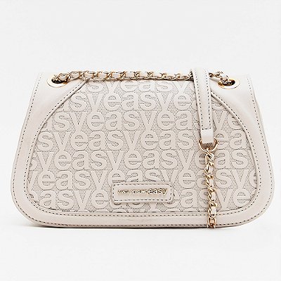 Bolsa Shoulder Easy Lança Perfume Mono In26 Bege Feminino