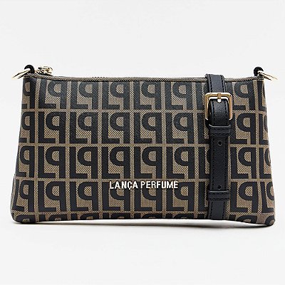 Bolsa Crossbody Lança Perfume Enfeite In26 Preto Feminino