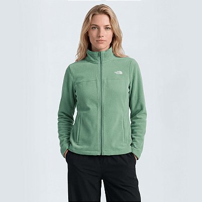 Jaqueta The North Face Fleece Glacier Fz Verde Feminino