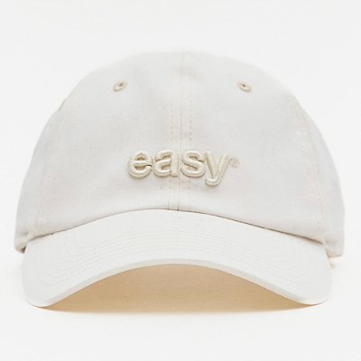 Boné Easy Lança Perfume Bordado In26 Off White Feminino