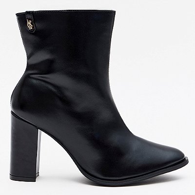Bota Easy Lança Perfume Salto Bloco In26 Preto Feminino